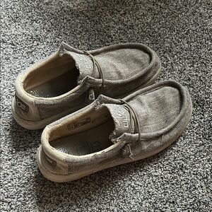 Hey Dude Wally woven beige Slip-On Shoes